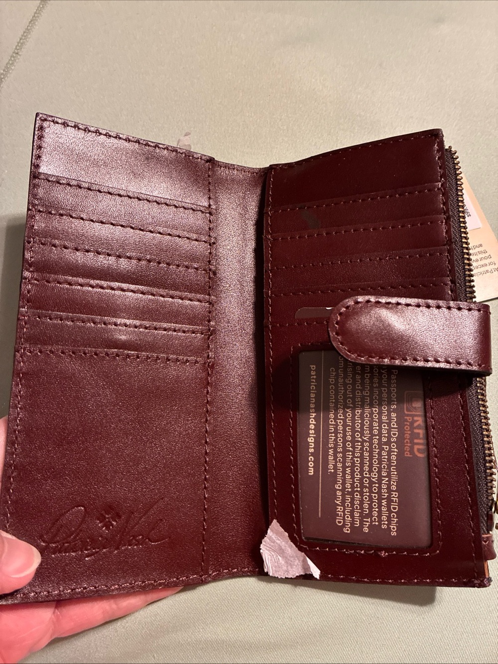 Patricia nash Nazari Tuscan wallet - Picture 6 of 6